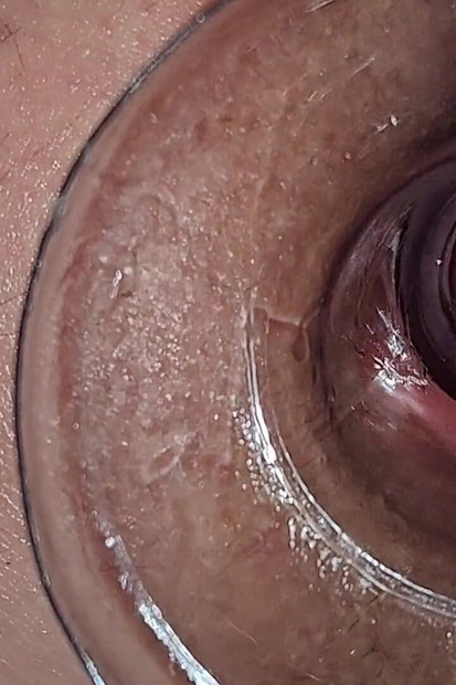 深くアナルホールの視点