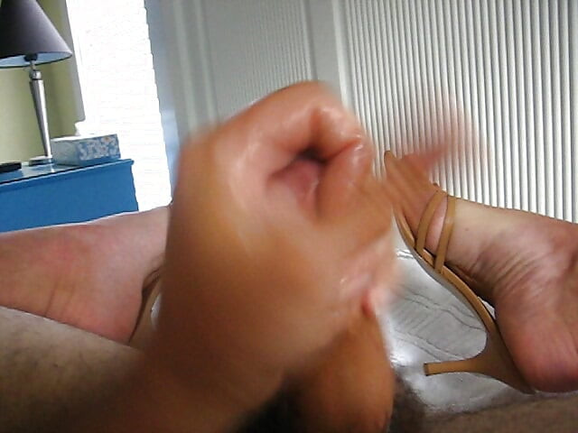 Big Cock, Heels and Cum