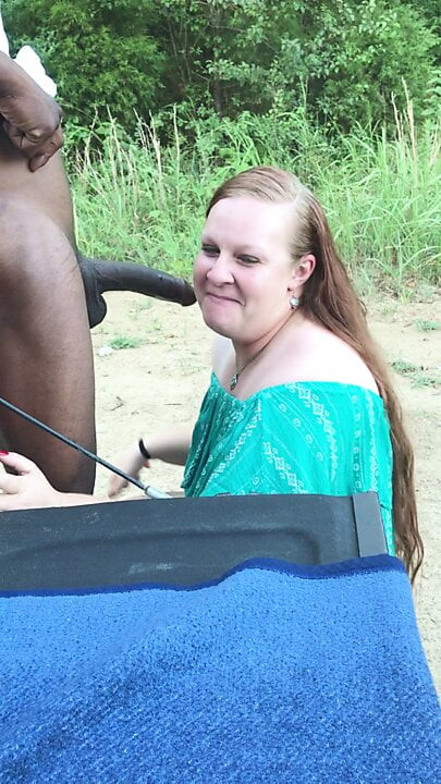 Mature Milf Swingers Meet in the Woods for some Black Wood
