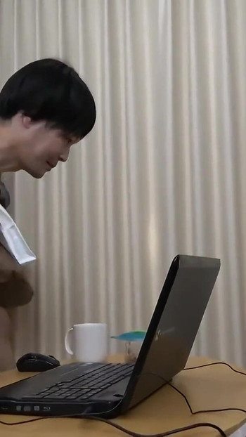 Stunning moment from "#1 Kanna Uno - In-Law Comes To Take Care Of My Injury, But I Can't Stop Getting An Erection"