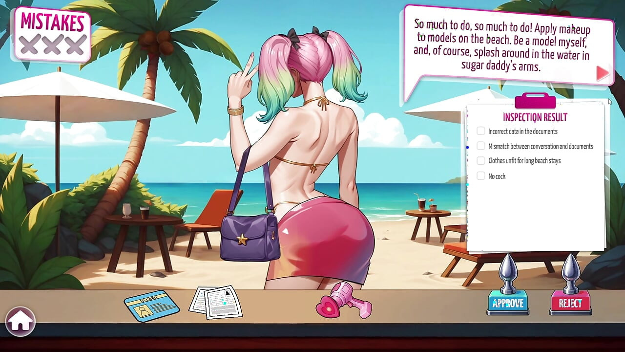 Kawalan Lewd Zon Futa - Hari 2: Dalam Pasir & Gangsa