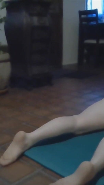 Powerful moment from "Classic Beauty Does Yoga"