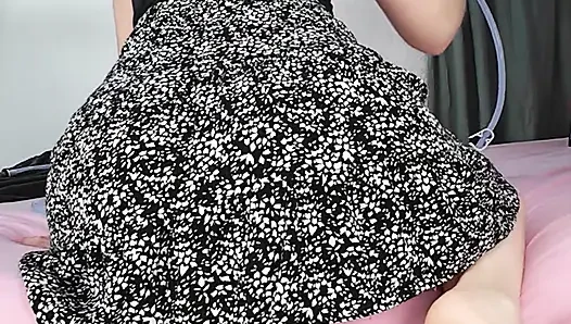 Когда я настаиваю и мой мочевой пузырь не пустой, это происходит #Enema #Bellyinflation #Expulsion #Kinky #Feet #Asshole #Pussy