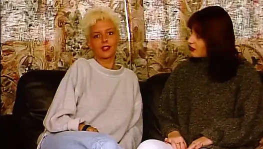 Lesbian Babes From Germany Touching Each Other