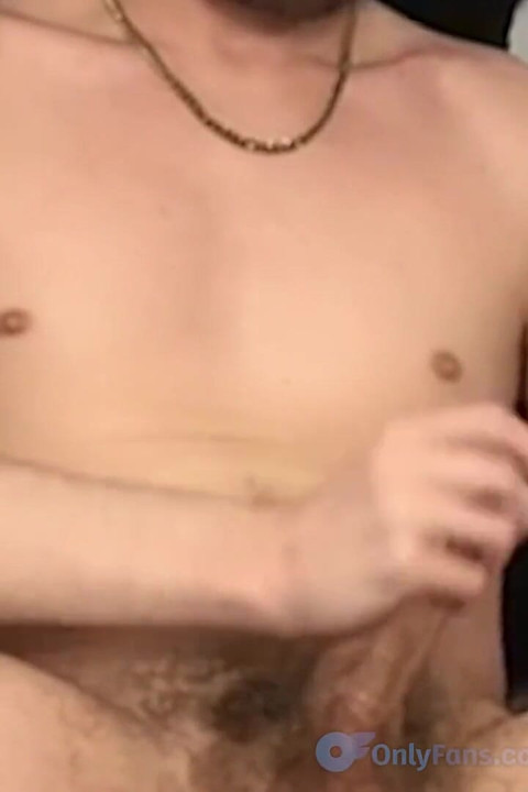 Sweaty & Musky Hot Hairy Man Just Got off Work & Has to Stroke His Big White Cock & Cum a Huge Load