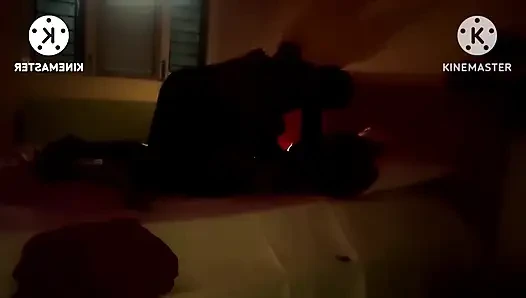 Бангалоре Randi Проводит Полную Ночь С Клиентом С Большим Черным Членом