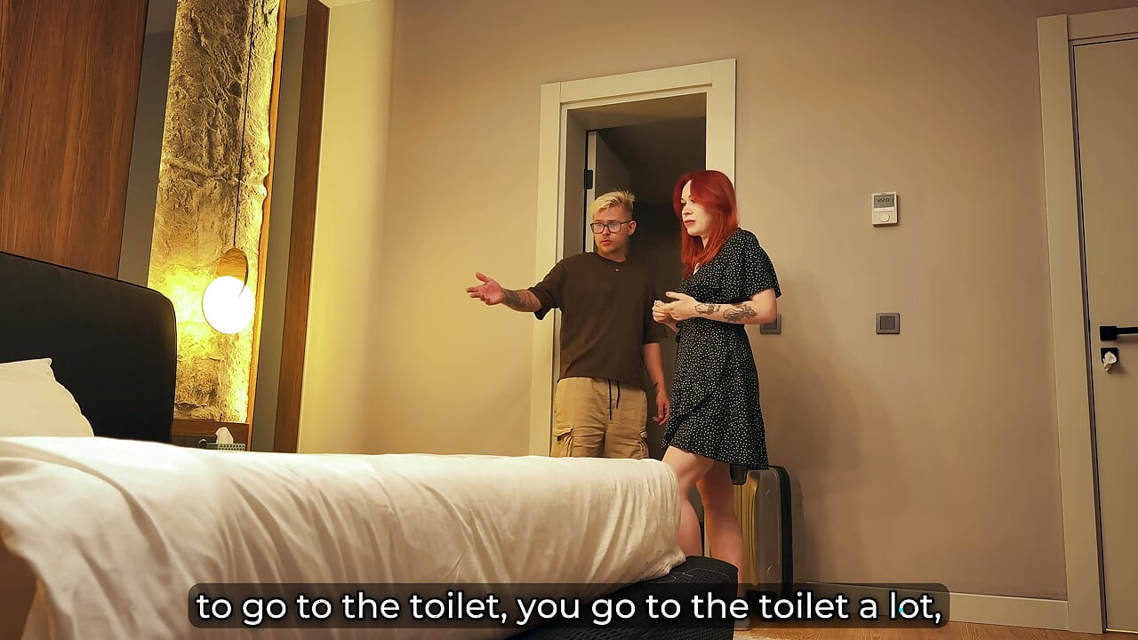 Step Stepmom Shares Bed with Step Stepson in Hotel - Naughty Night Unfolds!