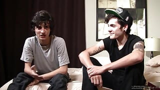 Teen boy cunt popped and plugged