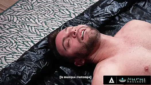 МАССАЖ-НУРУ - Lumi Ray с большими сиськами превращает расслабленного клиента в хардкорный трах с французскими субтитрами