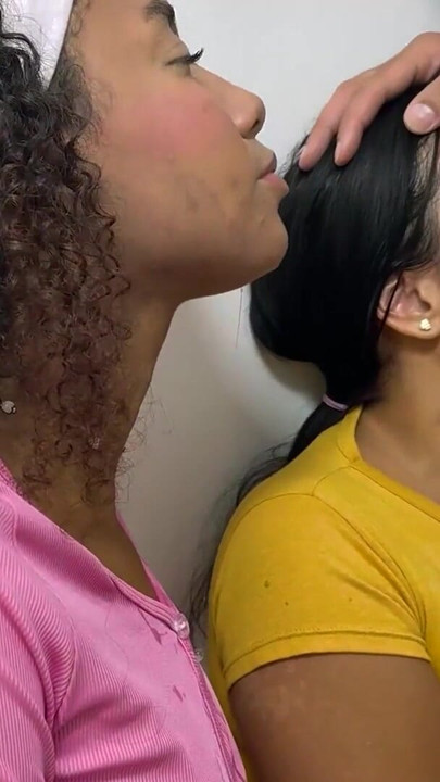 Latina Teen Sluts Take Turns Deep Throating Big Cock In Amateur Threesome | Clip 1