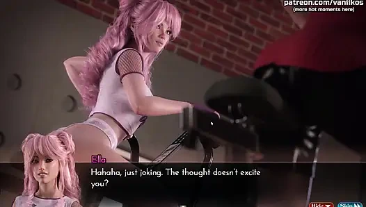 The Genesis Order - Perfect Body Pink Hair 18yo Teen Gets Her Tight Little Pussy Creampied at Gym - 3D Hentai Game - Part 18