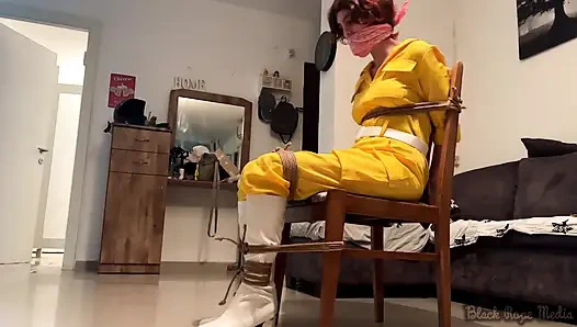 April O'neil Cosplay Chairtied