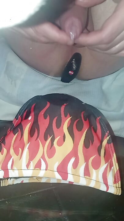 Firefighter with sperm hose
