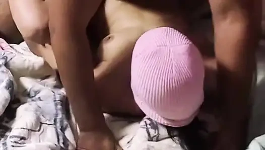 Çift Arap genç kız ateşli seks