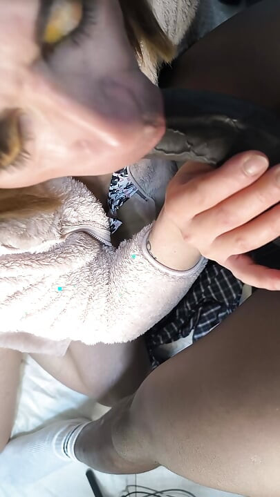 Crossdressing Faggot Deepthroats yes baby clean it with your tongue