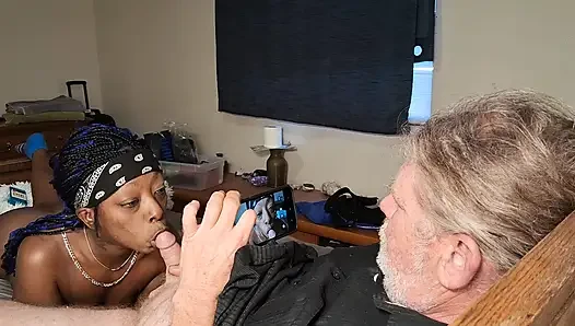 Lil' Blue Nasty cums again!