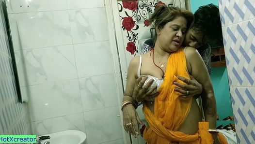 Hot bhabhi xxx sexe en famille avec un devar adolescent! Sexe indien torride