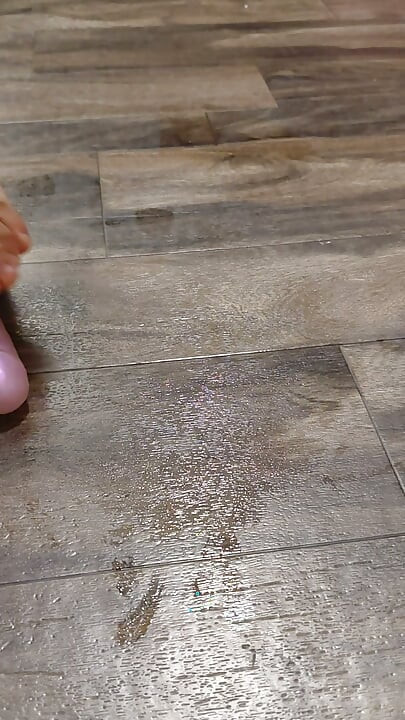 Stepping on Dildos