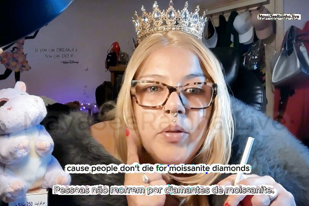Diamantes en mis labios - Bunda Fatal en tu cara - ven a hacer sexo con la diosa milf grandota brasileña