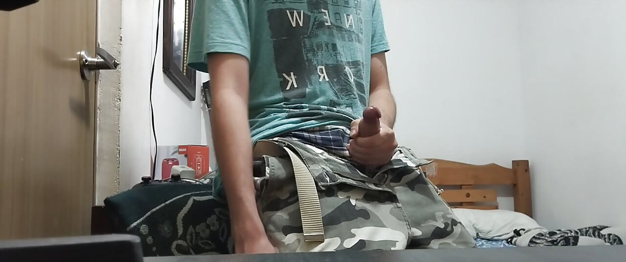 Boy twink alone