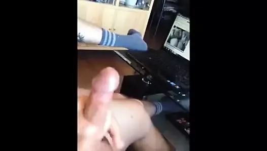 Circle jerk compilation - a lot of cocks and cum