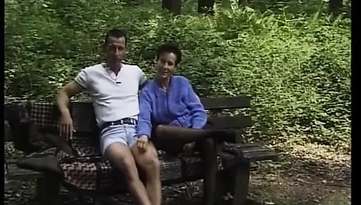 Classy German Lady Got Fucked in Thee Park