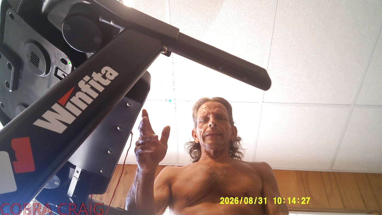 8-31-2026 NAKED TREAD MILL WHATS UP WHATS NOT POOL BOAT AND HOW MEETING HIS GRAND MA. MADE HIM KEEP THE ROSES.