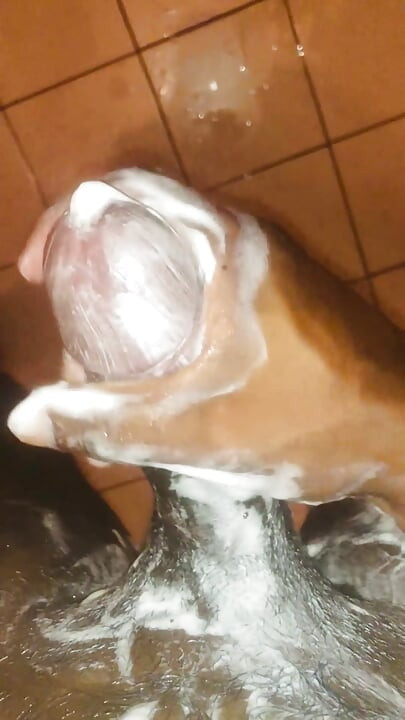 Cumshot in the Bathroom