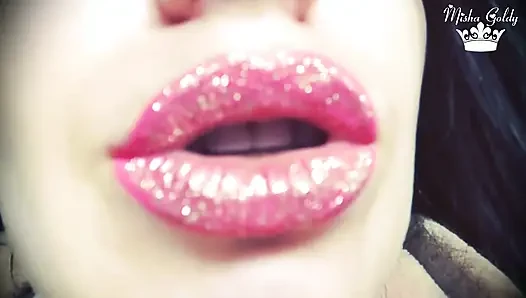 Rauchendes göttin & sexy lippenstift