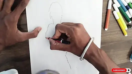 Bengalische stiefschwester im freien hat abendessen mit romantischem video mit freund