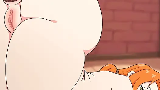 Steve in einem enderman-kostüm fickt alex! hentai (porno-anime-sex) 4K 2026