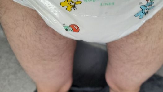 Pee in diaper