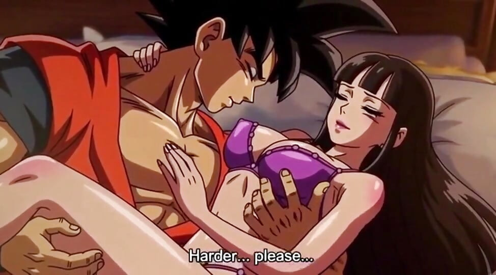 Goku seduce his pregnant wife for doing anal first time