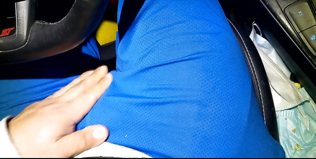 Playing with It as a Blob in the Car.