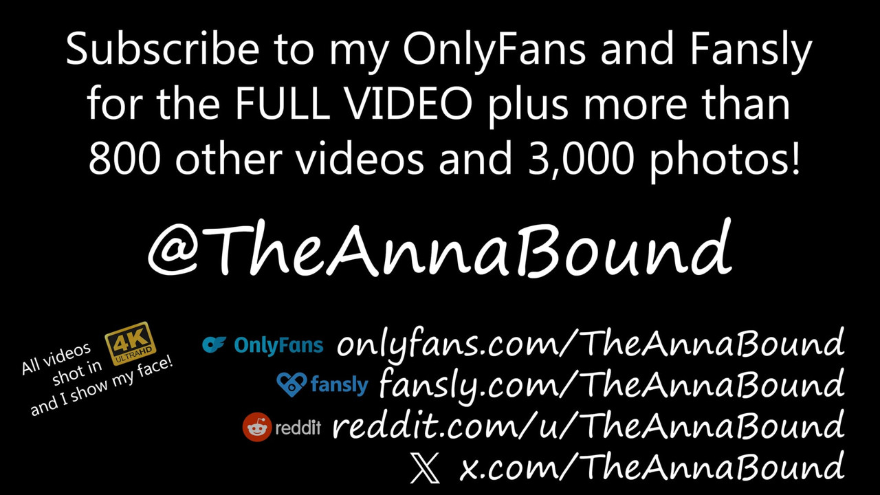 Anna Bound takes Huge BBC while Hubby's at the Gym (Trailer)