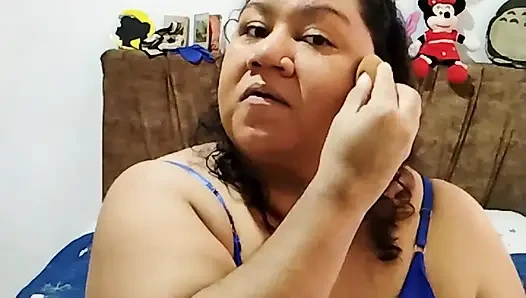 And if we spend a bit of time doing our make-up, enjoy my first time