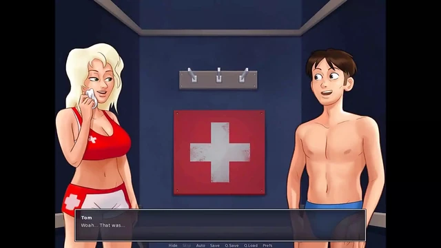 Summertime Saga: glory hole in to the Locker room ep.35