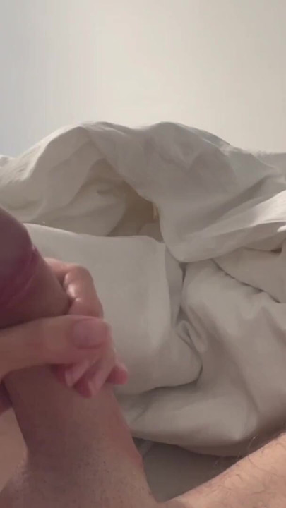 good morning handjob - sun and cum | Clip 1