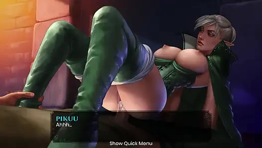 Beautiful girl character Fuck by friends son's big cock animation sex blowjob
