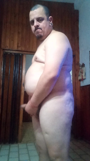 My naked body that I love and grope