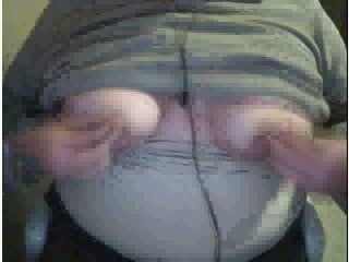 Gorda 2 masturbiert Webcam-MSN-Messenger