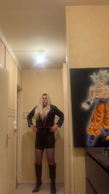 Sarah the sissy slut of a French whore feminized by her mistress before doing the sidewalk like a self-respecting transvestite