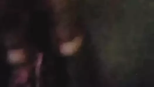 Black Old Stepmom Enjoy Masturbating on Video Call
