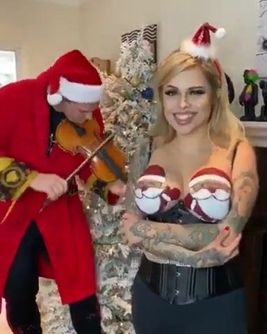 Santa boobs