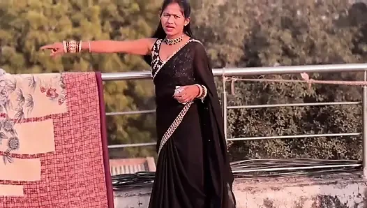 "Pussy sealed ass" Komal's husband is very sexy wearing a cleansing jeans top.