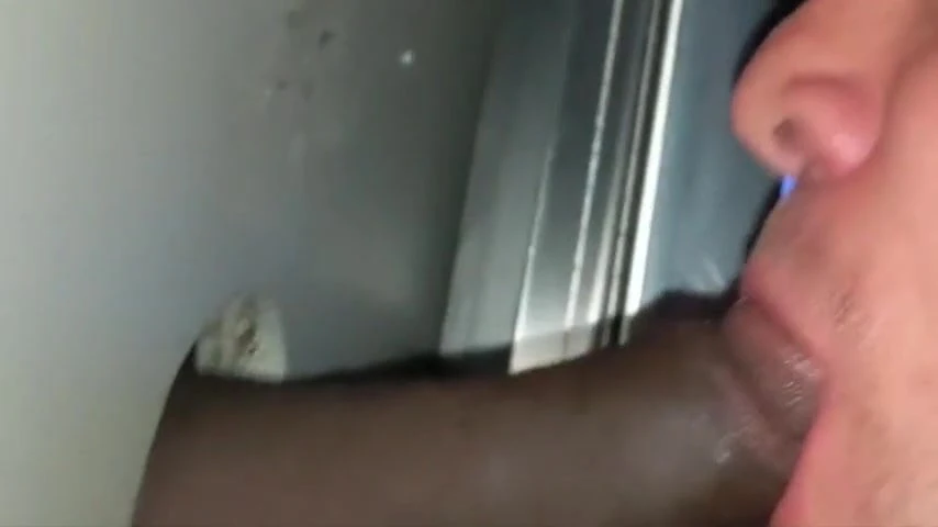 Sucking Glory Hole BBC for Brat Perversions