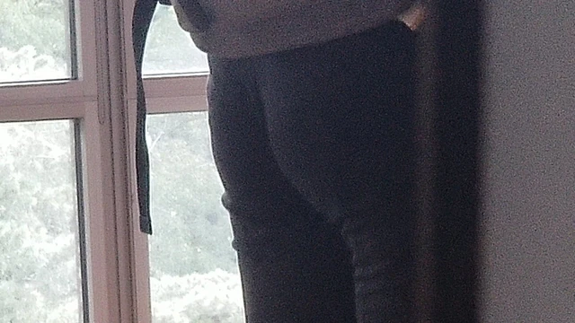 Ass in Front of My Office