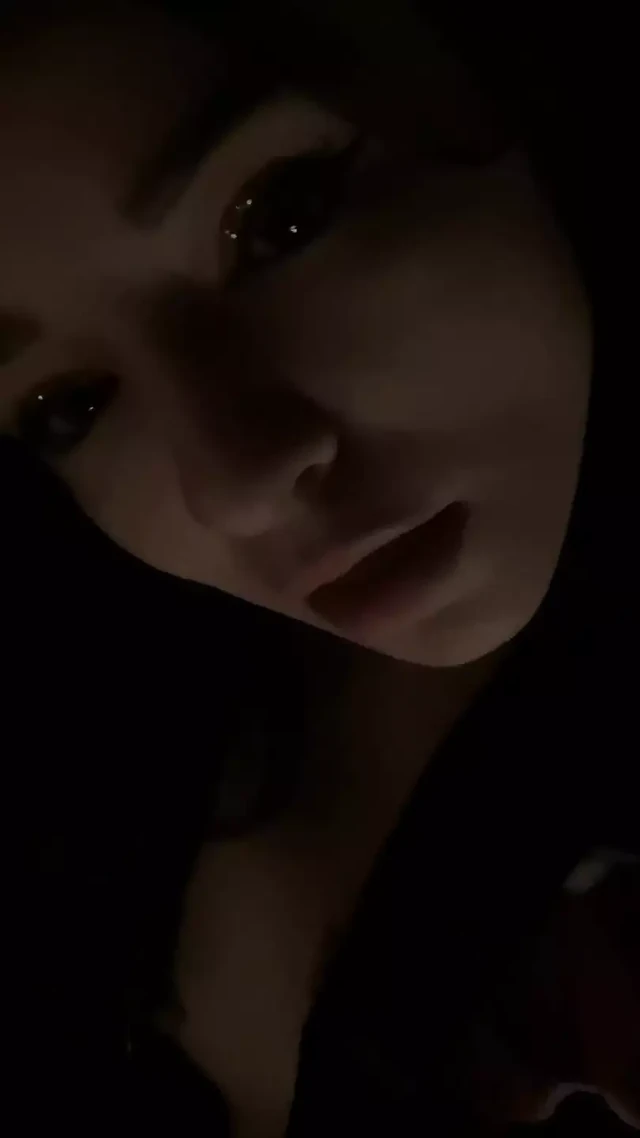 Evening beautiful gentle home video striptease. Close-up