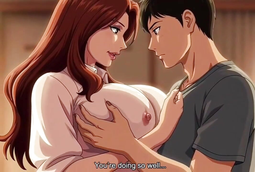 Big tits stepmom teaching her stepson the pleasures of intimate touch