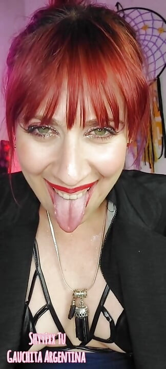 Shyyfxx Your Bossy Boss Jerks Out with a Lollipop and Forces You to Lick Her Pussy Humiliation